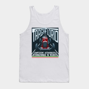 retro racing shirt Tank Top